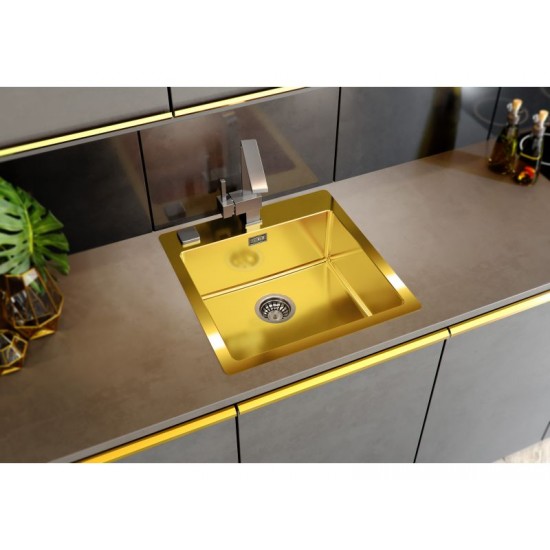 ALVEUS PURE 30 - MONARCH GOLD - Pomivalno korito brez odcejalnika