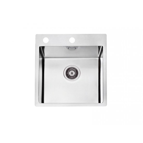 ALVEUS PURE 30 INOX - Pomivalno korito brez odcejalnika