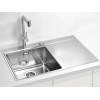 ALVEUS PURE 40 INOX - Pomivalno korito z odcejalnikom desno