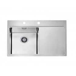 ALVEUS PURE UP 40 INOX - Pomivalno korito z odcejalnikom desno