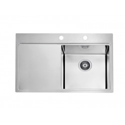ALVEUS PURE UP 40 INOX - Pomivalno korito z odcejalnikom levo