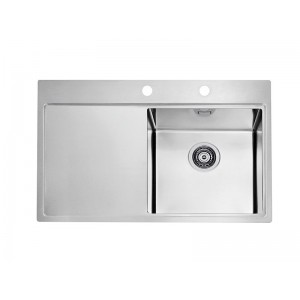 ALVEUS PURE 40 INOX - Pomivalno korito z odcejalnikom levo