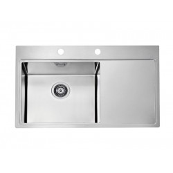 ALVEUS PURE 50 INOX - Pomivalno korito z odcejalnikom desno