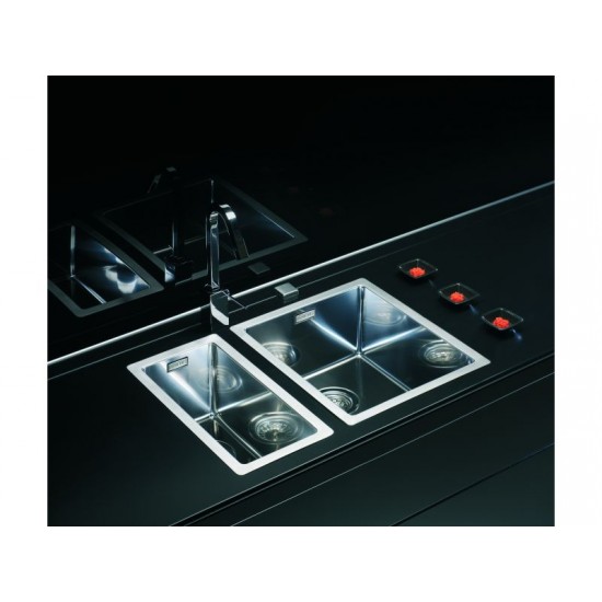 ALVEUS QUADRIX 20 INOX - Pomivalno korito brez odcejalnika