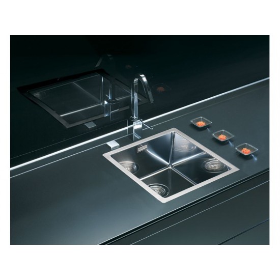 ALVEUS QUADRIX 30 INOX - Pomivalno korito brez odcejalnika