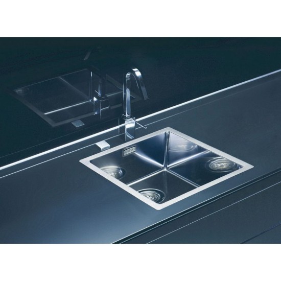 ALVEUS QUADRIX 40 INOX - Pomivalno korito brez odcejalnika