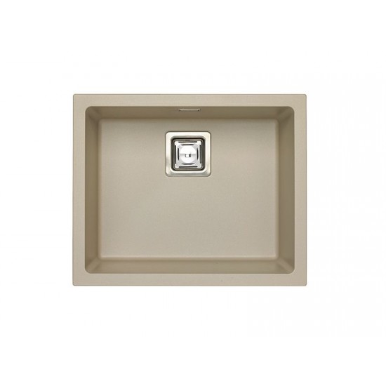 ALVEUS QUADRIX 50 - GRANITAL PEBBLE G02M - Pomivalno korito brez odcejalnika