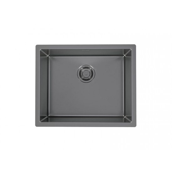 ALVEUS QUADRIX 50 - MONARCH ANTHRACITE - Pomivalno korito brez odcejalnika