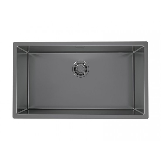 ALVEUS QUADRIX 60 - MONARCH ANTHRACITE - Pomivalno korito brez odcejalnika