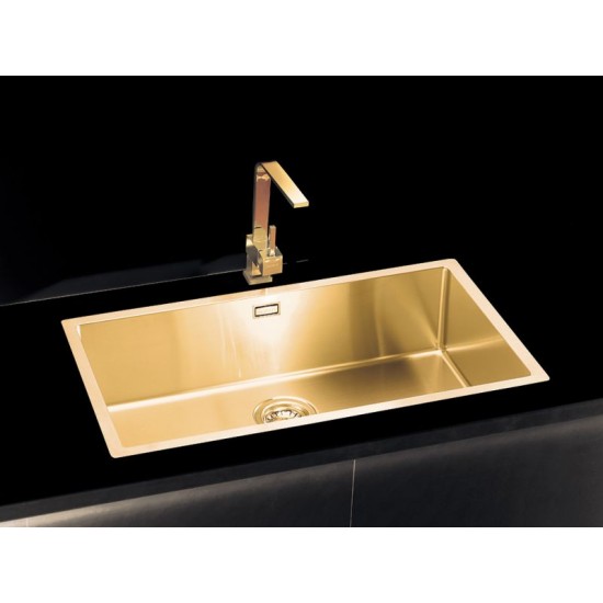 ALVEUS QUADRIX 60 - MONARCH BRONZE - Pomivalno korito brez odcejalnika