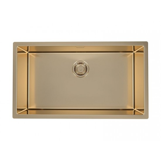 ALVEUS QUADRIX 60 - MONARCH BRONZE - Pomivalno korito brez odcejalnika