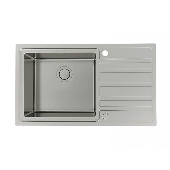 ALVEUS RANDO UP 50 INOX - Pomivalno korito z odcejalnikom desno