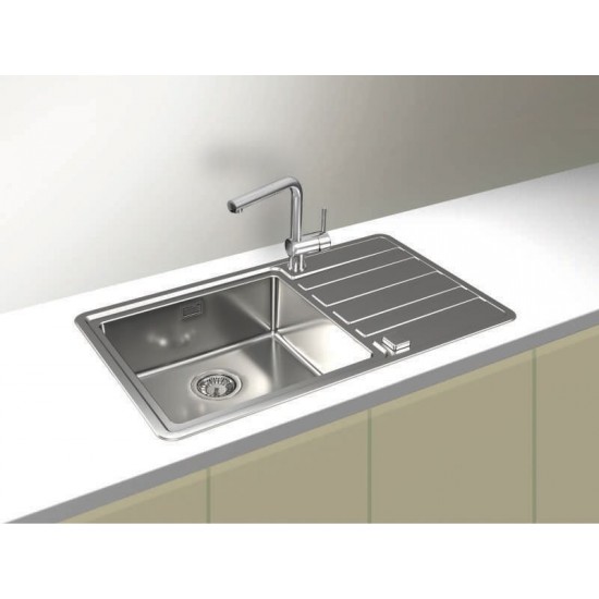 ALVEUS RANDO 50 INOX - Pomivalno korito z odcejalnikom desno