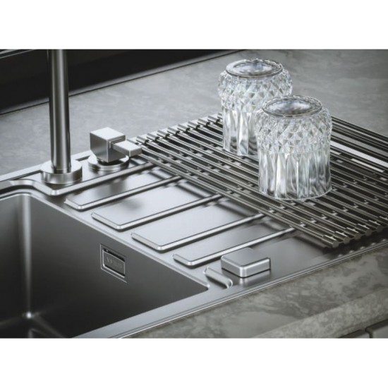 ALVEUS RANDO 50 INOX - Pomivalno korito z odcejalnikom desno