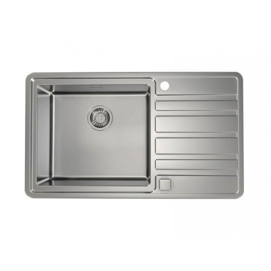 ALVEUS RANDO 50 INOX - Pomivalno korito z odcejalnikom desno