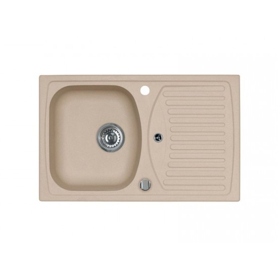 ALVEUS RECORD 30 BEIGE G55 - Pomivalno korito z odcejalnikom