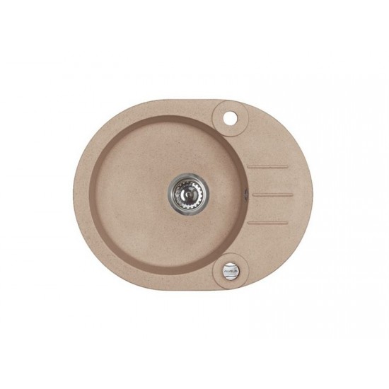 ALVEUS ROLL 40 BEIGE G55 - Pomivalno korito z odcejalnikom