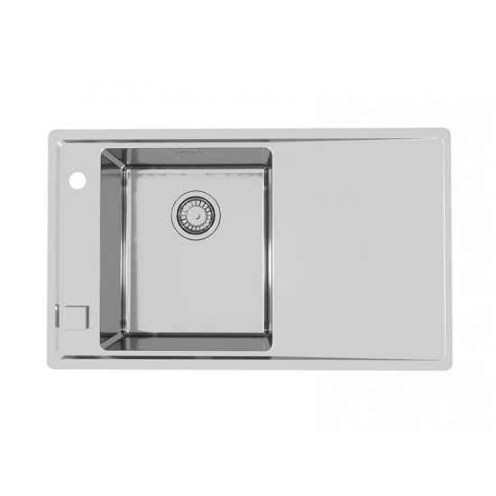 ALVEUS STRICTO 10 INOX - Pomivalno korito z odcejalnikom desno