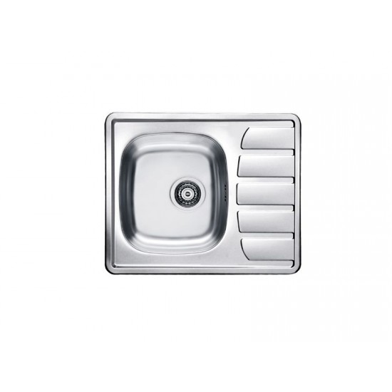 ALVEUS ZOOM 10 LEI INOX - Pomivalno korito z odcejalnikom