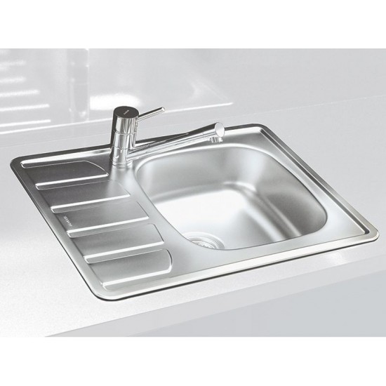 ALVEUS ZOOM 10 NAT INOX - Pomivalno korito z odcejalnikom