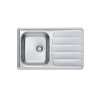 ALVEUS ZOOM MAXIM 20 INOX - Pomivalno korito z odcejalnikom