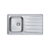 ALVEUS ZOOM MAXIM 30 INOX - Pomivalno korito z odcejalnikom