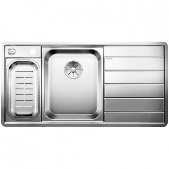 BLANCO AXIS III 6 S-IF INOX - Pomivalno korito z odcejalnikom