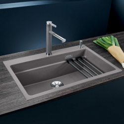 BLANCO ETAGON 8 ALUMINIJ - Pomivalno korito brez odcejalnika