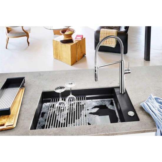 FRANKE KUBUS KNG 110-62 ONYX - Pomivalno korito brez odcejalnika