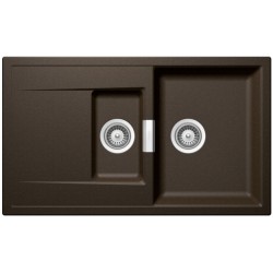SCHOCK MONO D-150 BRONZE - Pomivalno korito z odcejalnikom