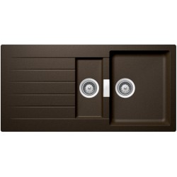 SCHOCK SIGNUS D-150 BRONZE - Pomivalno korito z odcejalnikom