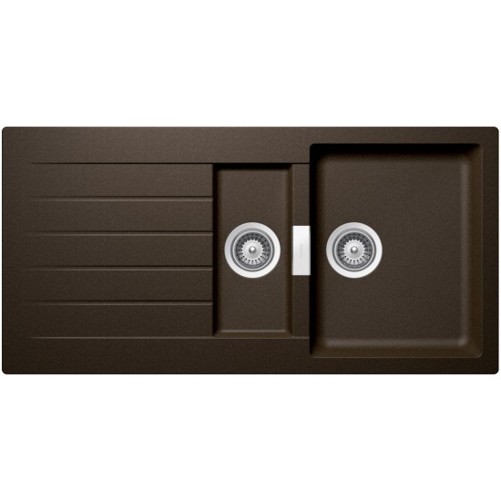 SCHOCK SIGNUS D-150 FB BRONZE - Pomivalno korito z odcejalnikom