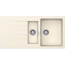 SCHOCK SIGNUS D-150 MAGNOLIA - Pomivalno korito z odcejalnikom