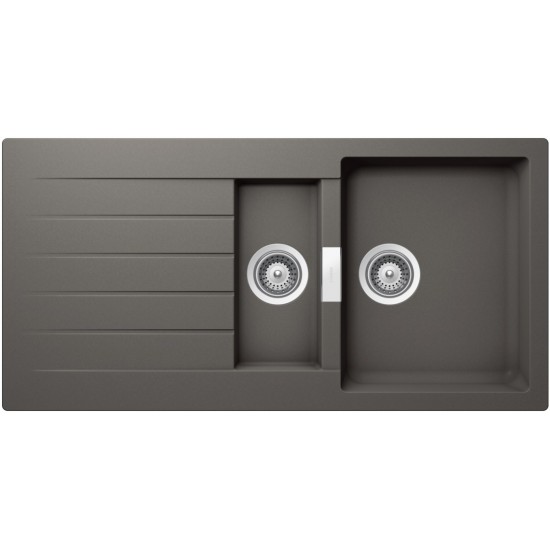 SCHOCK SIGNUS D-150 SILVERSTONE - Pomivalno korito z odcejalnikom