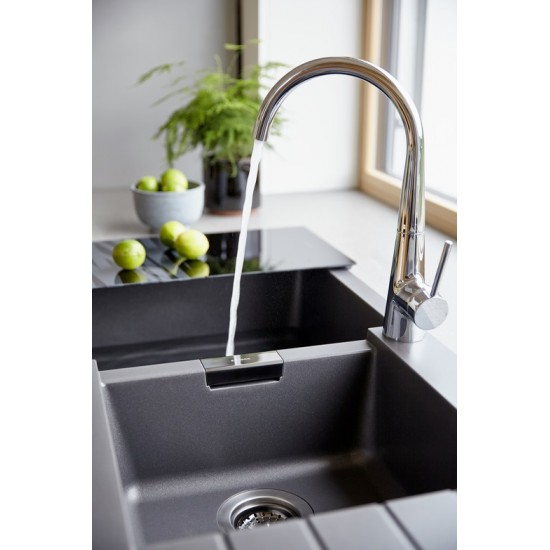 SCHOCK SIGNUS D-200 STONE - Pomivalno korito z odcejalnikom