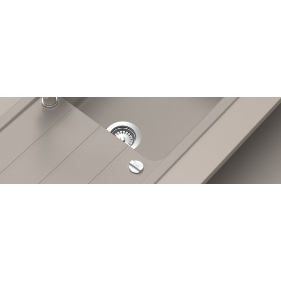 SCHOCK FORMHAUS D-100L ALPINA - Pomivalno korito z odcejalnikom