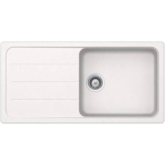 SCHOCK FORMHAUS D-100L ALPINA - Pomivalno korito z odcejalnikom