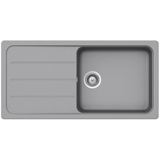 SCHOCK FORMHAUS D-100L CROMA - Pomivalno korito z odcejalnikom