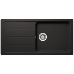 SCHOCK FORMHAUS D-100L NERO - Pomivalno korito z odcejalnikom