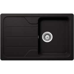 SCHOCK FORMHAUS D-100S NERO - Pomivalno korito z odcejalnikom