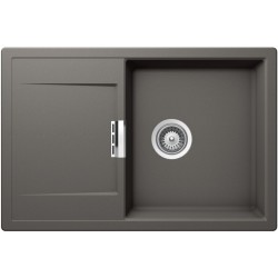 SCHOCK MONO D-100 SILVERSTONE - Pomivalno korito z odcejalnikom