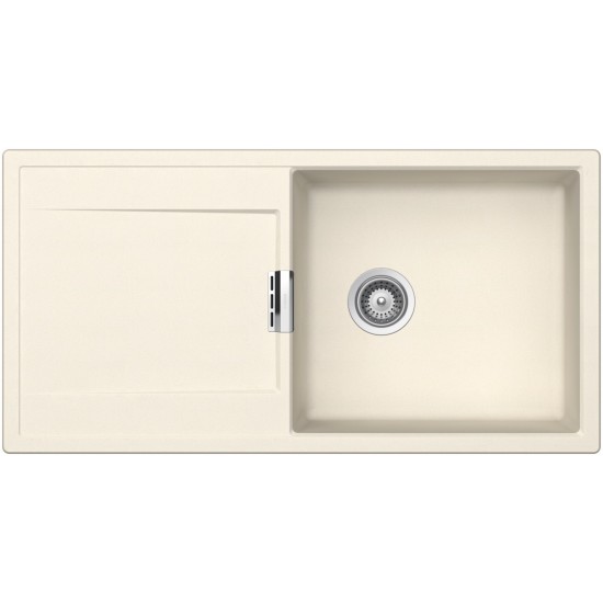 SCHOCK MONO D-100L MAGNOLIA - Pomivalno korito z odcejalnikom