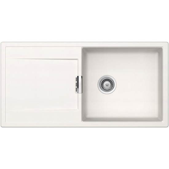 SCHOCK MONO D-100L POLARIS - Pomivalno korito z odcejalnikom