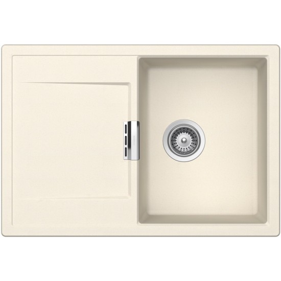 SCHOCK MONO D-100S MAGNOLIA - Pomivalno korito z odcejalnikom