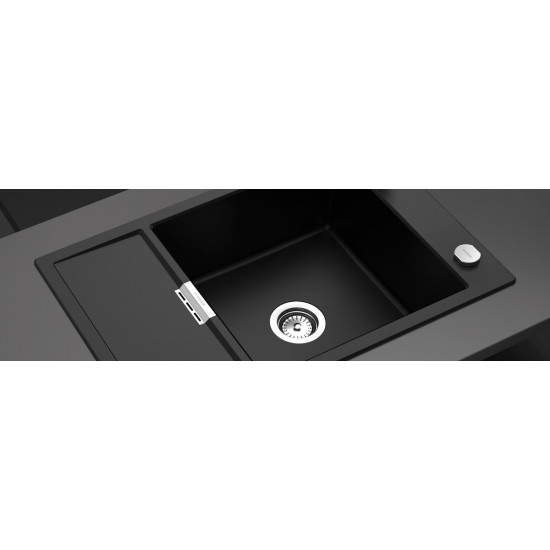 SCHOCK MONO D-100XS MAGMA - Pomivalno korito z odcejalnikom