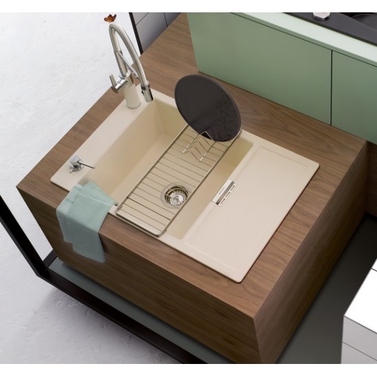 SCHOCK MONO D-100XS MAGNOLIA - Pomivalno korito z odcejalnikom