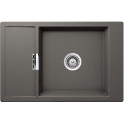 SCHOCK MONO D-100XS SILVERSTONE - Pomivalno korito z odcejalnikom