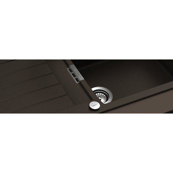 SCHOCK SIGNUS D-100L BRONZE - Pomivalno korito z odcejalnikom