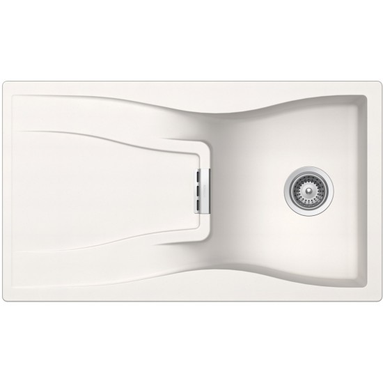 SCHOCK WATERFALL D-100 POLARIS - Pomivalno korito z odcejalnikom