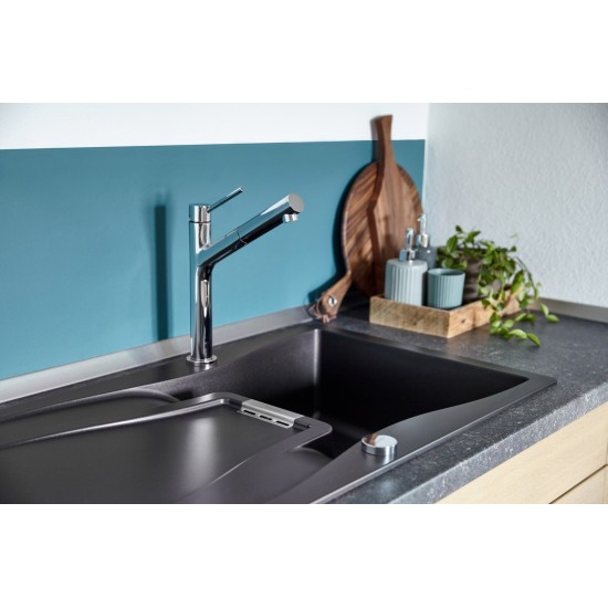 SCHOCK WATERFALL D-100 PURO - Pomivalno korito z odcejalnikom